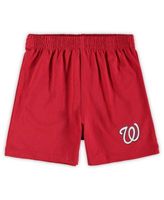 Outerstuff Toddler Boys White, Red Washington Nationals Position Player T- shirt and Shorts Set