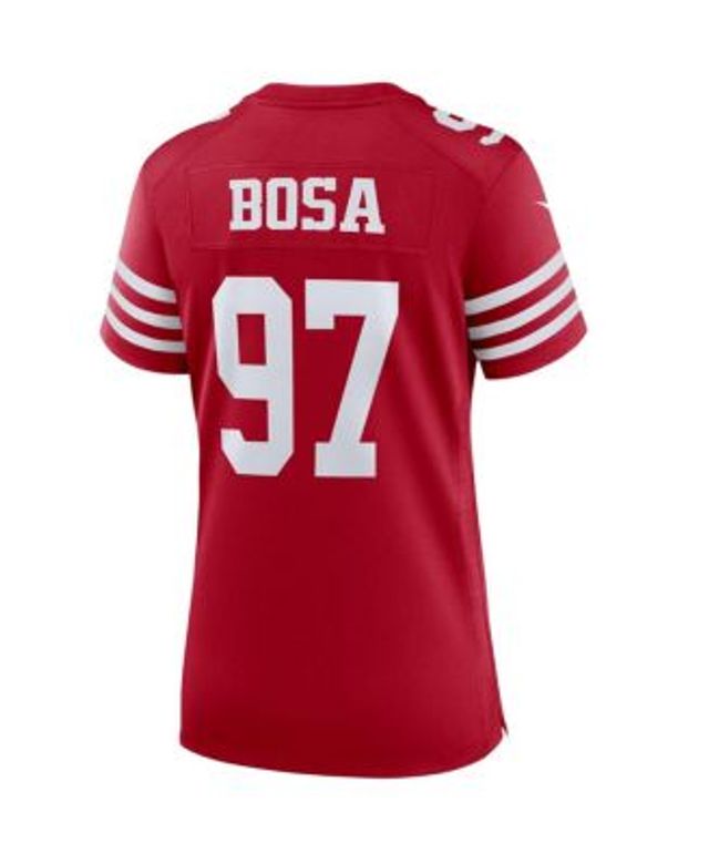 Youth Nike Nick Bosa Scarlet San Francisco 49ers 75th Anniversary