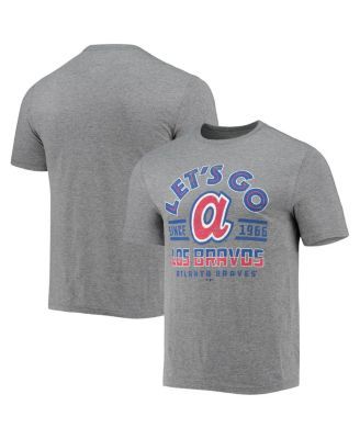 Men's Atlanta Braves Fanatics Branded Heathered Charcoal 2021 National  League Champions Locker Room T-Shirt