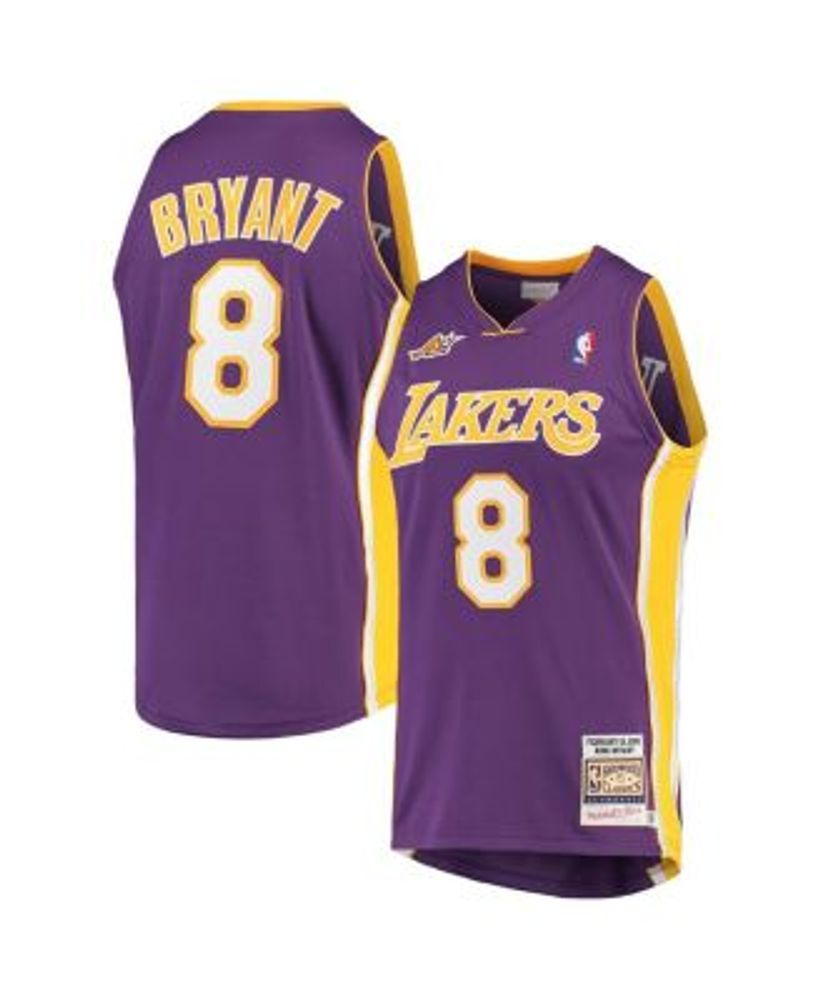 Mitchell & Ness Men's Kobe Bryant Purple Los Angeles Lakers 2000 NBA All-Star  Game Hardwood Classics Authentic Jersey