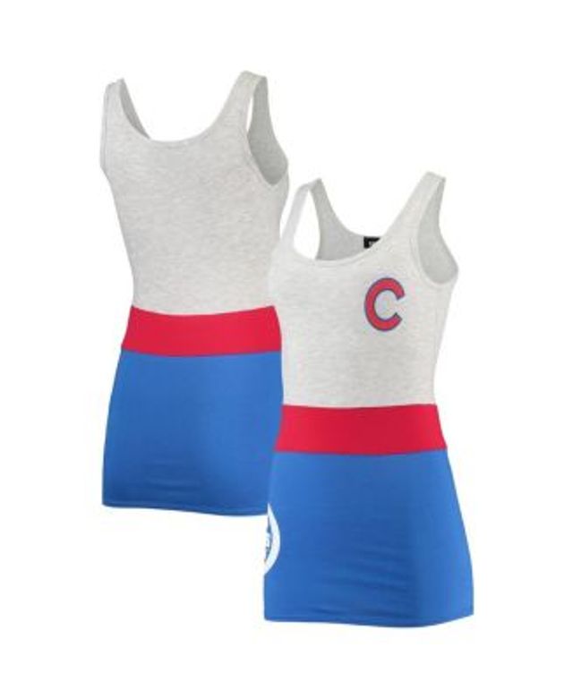 Nike Women's Chicago Cubs Blue Mix Tank Top