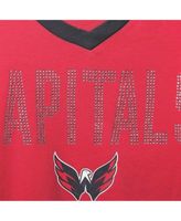 St. Louis Cardinals Touch Women's Ultimate Fan 3/4-Sleeve Raglan V-Neck T- Shirt - Red