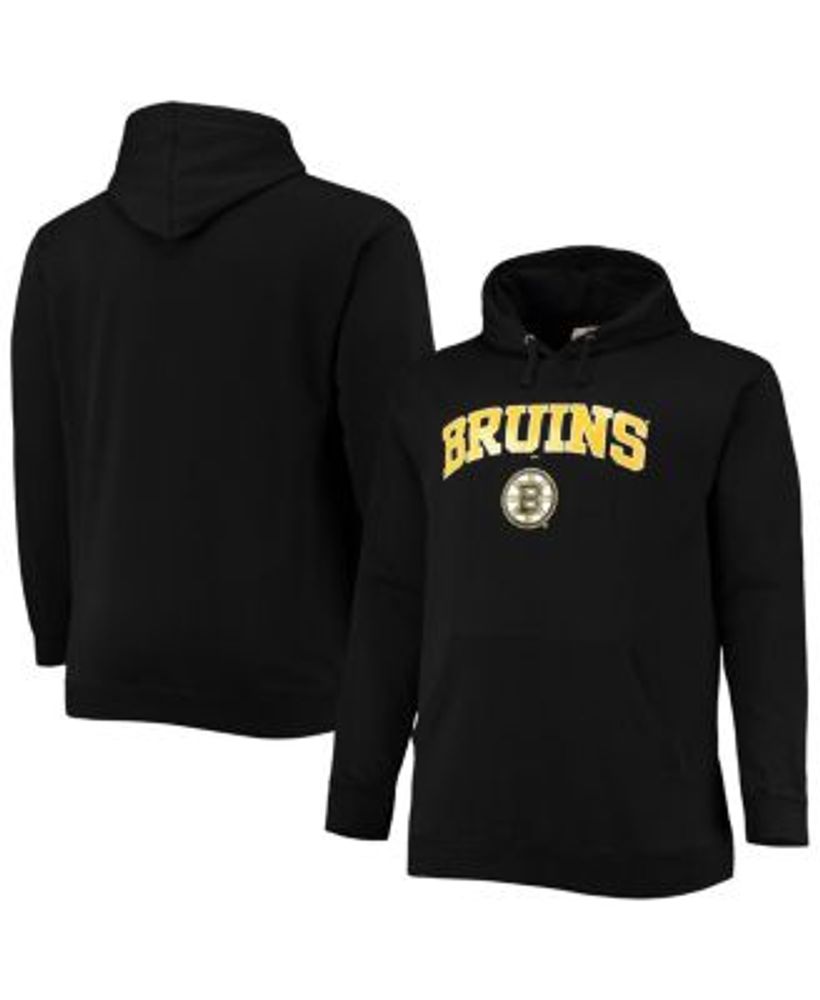 Men's Boston Bruins '47 Black Superior Lacer Pullover Hoodie