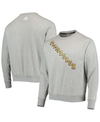 Men's Pittsburgh Pirates Nike Heathered Gray Team Logo Element Performance  Half-Zip Sweatshirt