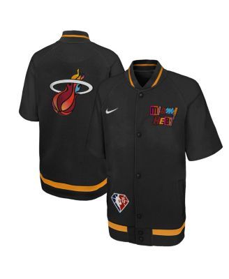 Los Angeles Lakers Nike City Edition Short Sleeve Warm Up Jacket - Mens