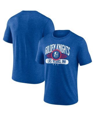 Men's Fanatics Branded Heathered Royal Washington Commanders Americana  Tri-Blend T-Shirt