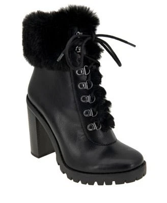 Women's Pelica Faux Fur Trimmed Bootie