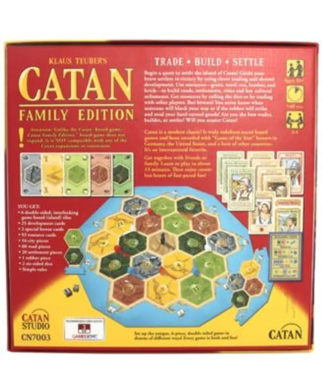 Catan Studio Rivals for Catan Deluxe - 2 Player Card Game Set, 198 Piece
