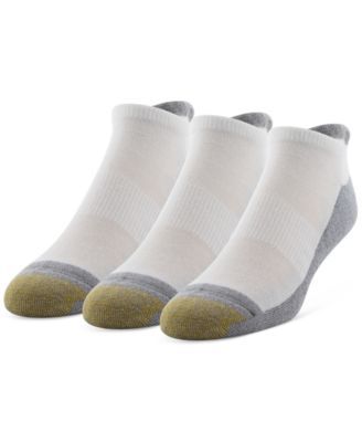 Men's 3-Pk. Wellness Mild Compression No-Show Socks