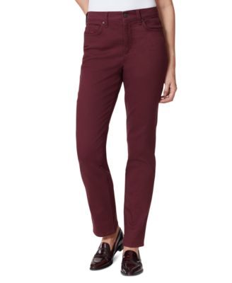Women's Amanda Classic Colored Twill Straight Jeans