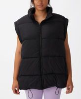 Trendy Plus Active Mother Puffer Vest Jacket
