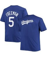 Youth Los Angeles Dodgers Freddie Freeman Nike Royal Player Name & Number T- Shirt