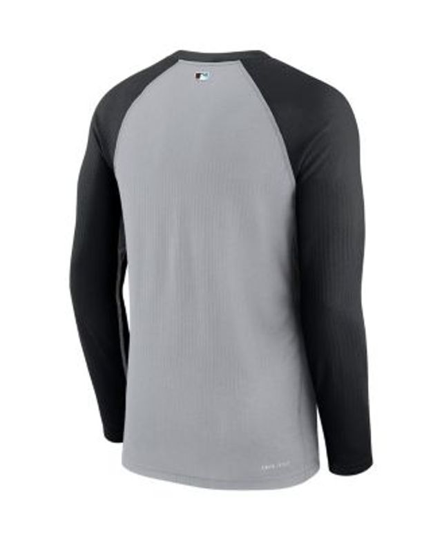 Dunbrooke Men's Dunbrooke Colorado Rockies Black Maverick Long Sleeve T- Shirt