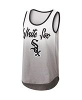 Women's Chicago White Sox Nike Black Logo Fade High Neck Performance Tank  Top