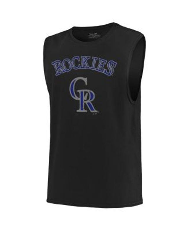 Lids Colorado Rockies Majestic Threads Softhand Muscle Tank Top