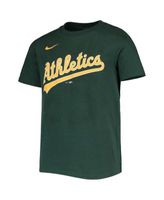 Youth Nike Matt Chapman Green Oakland Athletics Team Player Name & Number T- Shirt