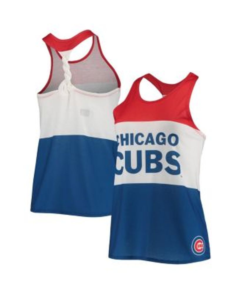 Chicago Cubs Womens Red Racerback Tank Top  Tank tops, Racerback tank top, Chicago  cubs tank top