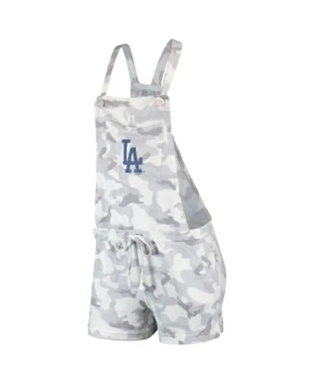 Concepts Sport Women's Gray Pittsburgh Pirates Camo Overall Romper