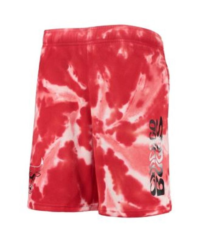 Lids Dallas Mavericks Youth Santa Monica Tie-Dye Shorts - Navy