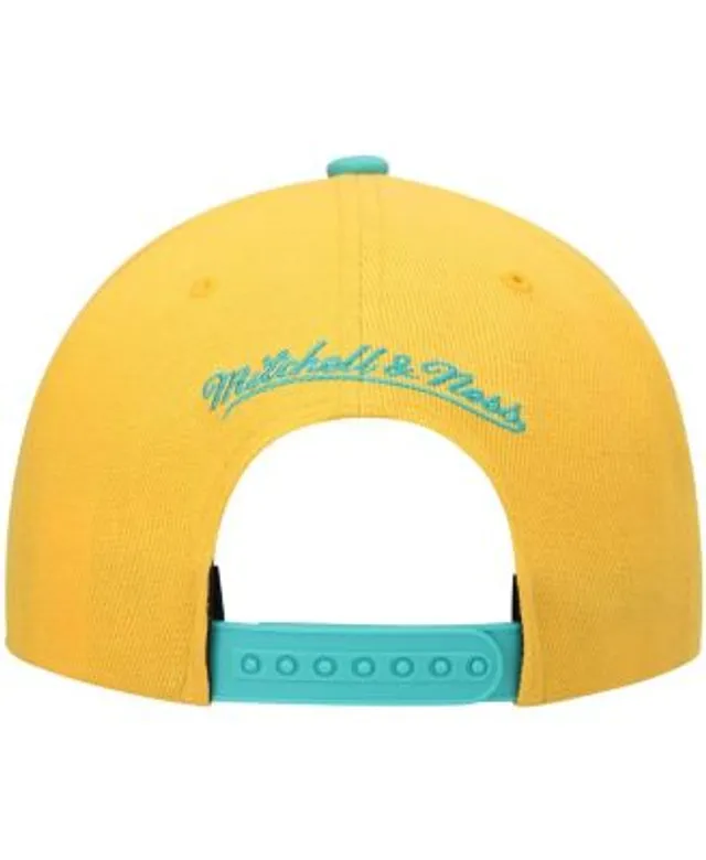 Men's Mitchell & Ness Teal San Antonio Spurs Hardwood Classics Earthquake Snapback  Hat