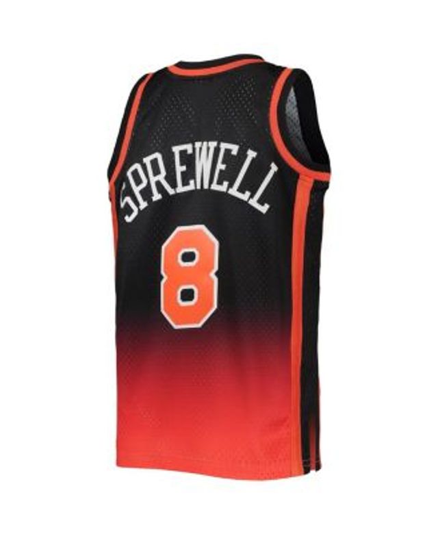 Phoenix Suns Mitchell & Ness Youth Hardwood Classics Big Face 5.0 Jersey -  Orange/Purple