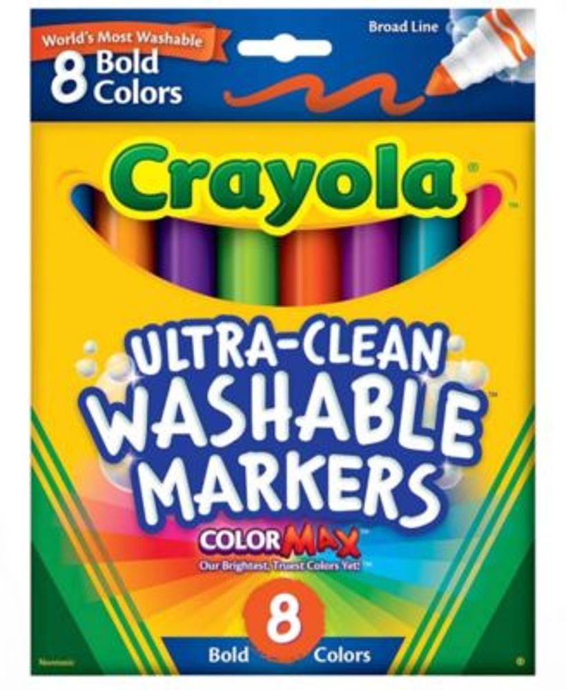 Crayola Fine Line Washable Markers 12pc (case of 24)