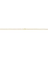 Glitter Rope 24" Chain Necklace in 10k Gold