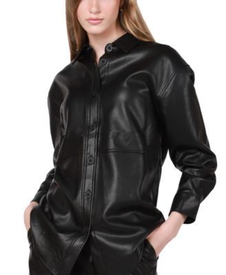 Women's Button-Front Shacket