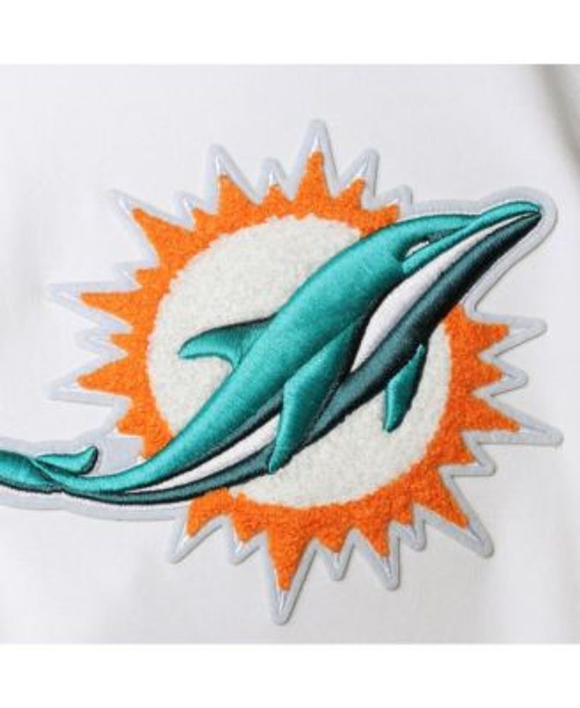 Miami Dolphins Pro Standard Logo Pullover Hoodie - White