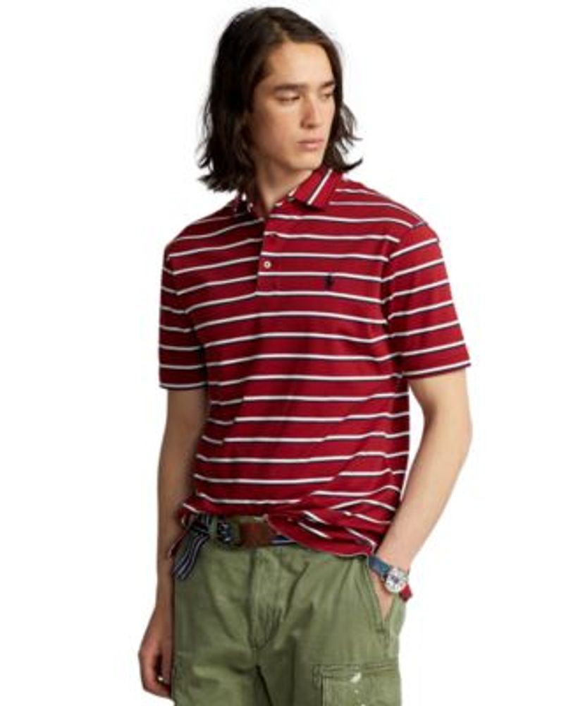 Polo Ralph Lauren Men's Classic-Fit Soft Striped Cotton Polo Shirt |  Connecticut Post Mall