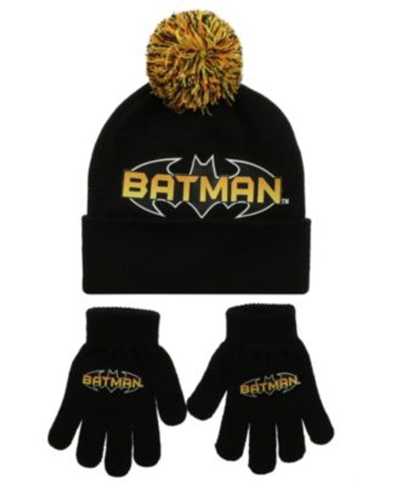 Bioworld Big Boys Batman Hat and Gloves Set, 2-Piece | Foxvalley Mall