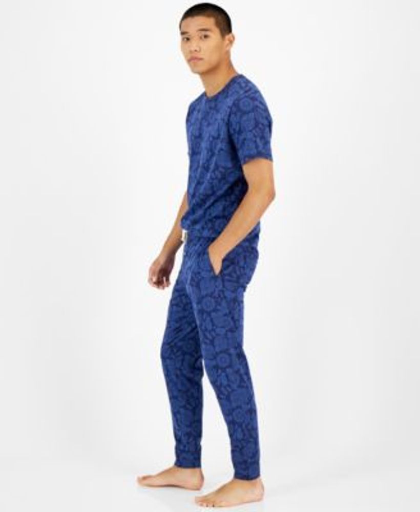 Men's Bandana-Print Pajama Joggers, Created for Macy's