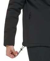 Men’s infinite stretch soft shell jacket with Sherpa lining