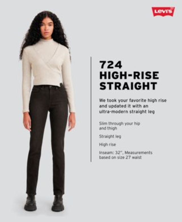 Levi's Women's 724 Straight-Leg Jeans Short Length | Connecticut Post Mall