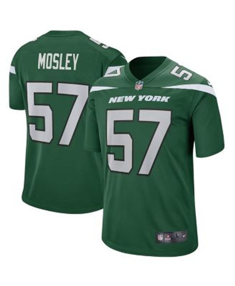 Men's Nike Zach Wilson Gotham Green New York Jets Game Jersey Size: Large