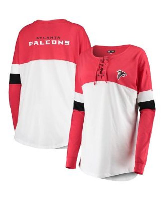 Girls Atlanta Falcons T-Shirt New Era Long Sleeve Tee