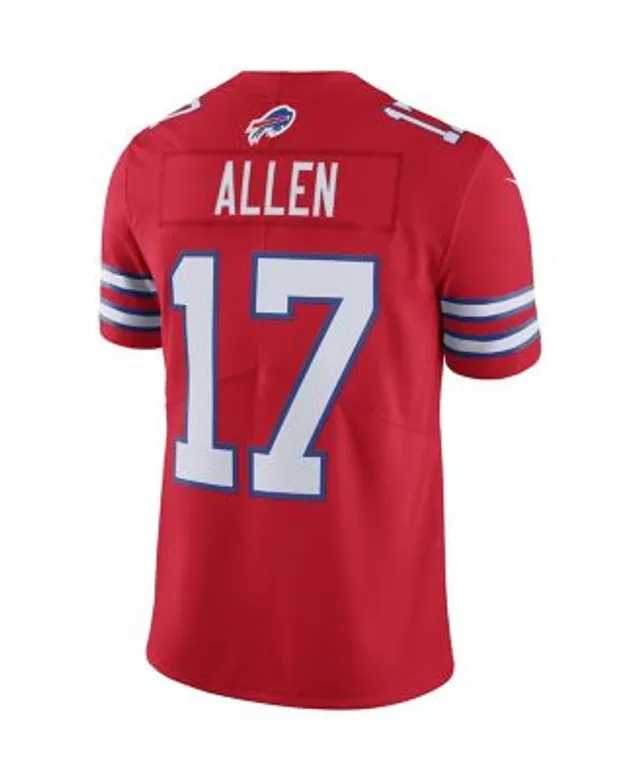 Men's Buffalo Bills Josh Allen Nike Red Alternate Game Player Jersey