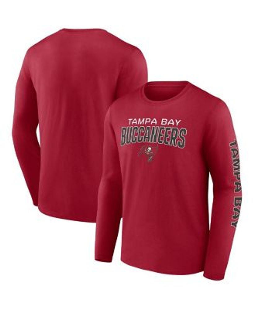 Tampa Bay Buccaneers Fanatics Branded Big & Tall Team Lockup T-Shirt - Red