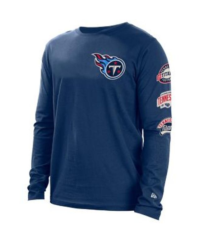 Tennessee Titans MSX by Michael Strahan Camo Long Sleeve T-Shirt - Navy