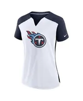 Nike Women's White, Navy Tennessee Titans Impact Exceed