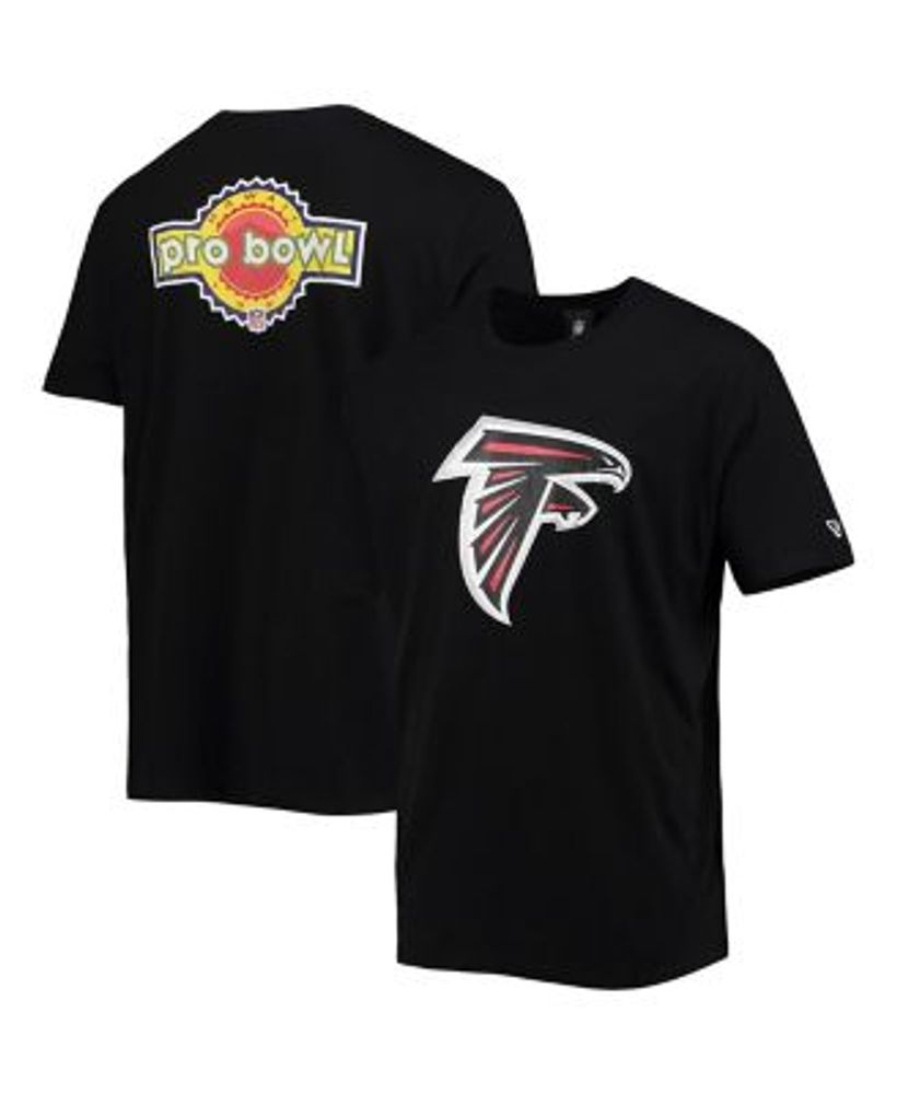 Atlanta Falcons Men's Long Sleeve Angle Tee - Black/White/Grey