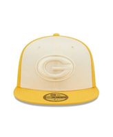 Men's Cream and Black Green Bay Packers 2022 Inspire Change 59FIFTY Fitted  Hat