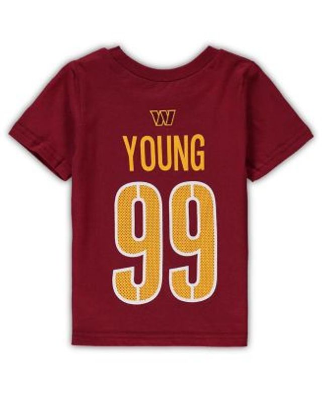 Outerstuff Kids' Youth Chase Young Burgundy Washington Football