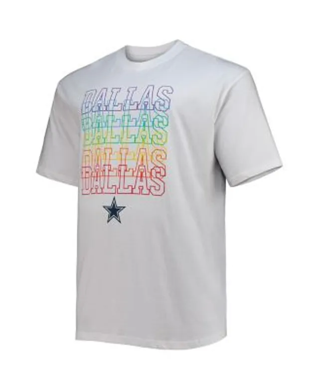 Men's Fanatics Branded White San Francisco 49ers Big & Tall City Pride T- Shirt