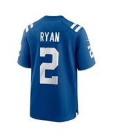 Men's Nike Quenton Nelson Royal Indianapolis Colts Alternate Game Jersey Size: Small