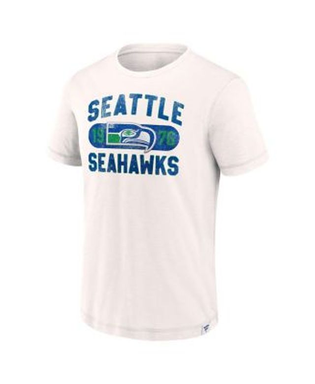 Women's Fanatics Branded White Seattle Seahawks City Pride V-Neck T-Shirt Size: Large