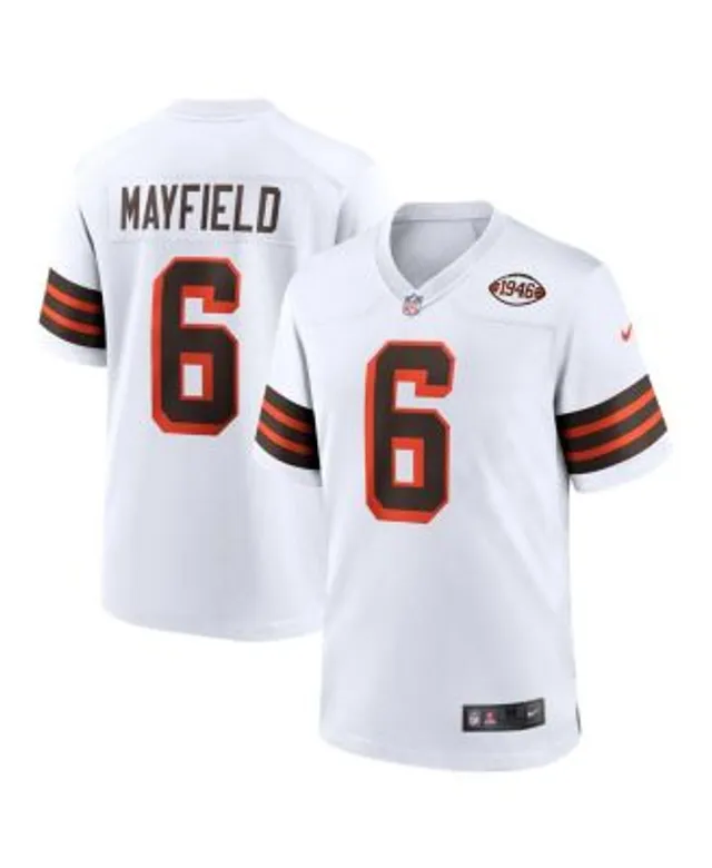 Women's Nike Baker Mayfield Black Carolina Panthers Home Player Game Jersey