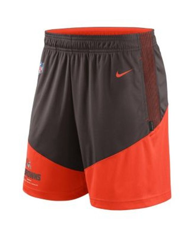 Lids Cleveland Browns Fanatics Branded Prep Colorblock Shorts - Brown