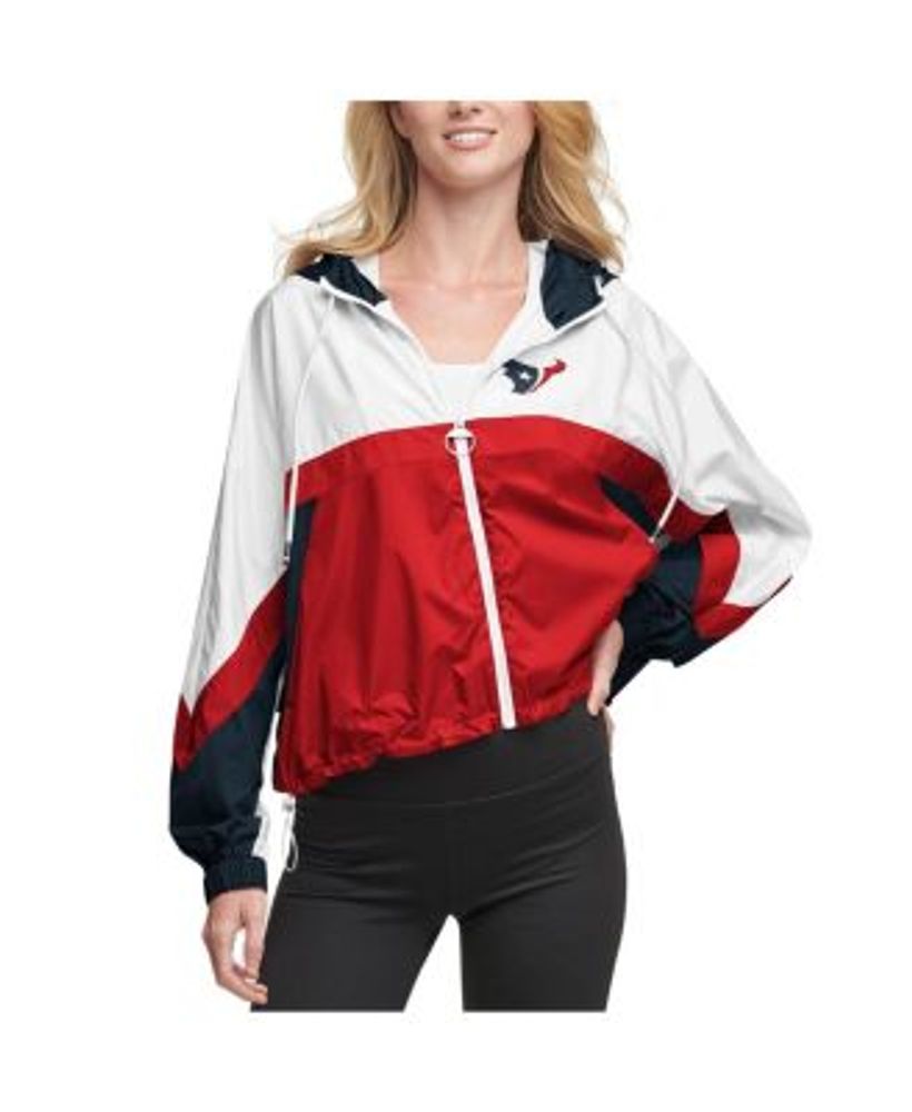 Lids Chicago Cubs Mitchell & Ness Women's Half-Zip Windbreaker Jacket -  Royal/Red