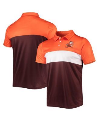 Tommy Hilfiger Men's Brown, Orange Cleveland Browns Logan Polo Shirt -  Macy's